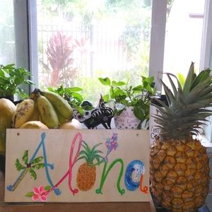 Original hand painted sign